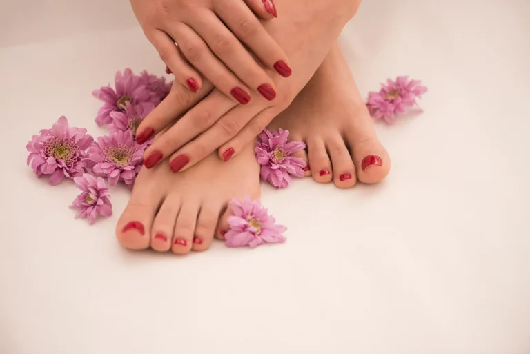 closeup-photo-female-feet-hands-spa-salon-pedicure-manicure-procedure copy