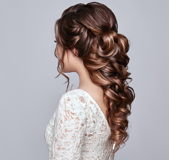 Bridal Hair Styling Image